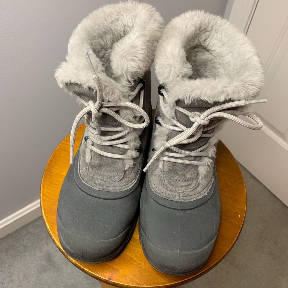 Grey Sorel Boots